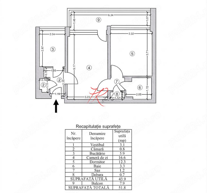 Parcul Circului, vanzare apartament 2 camere.